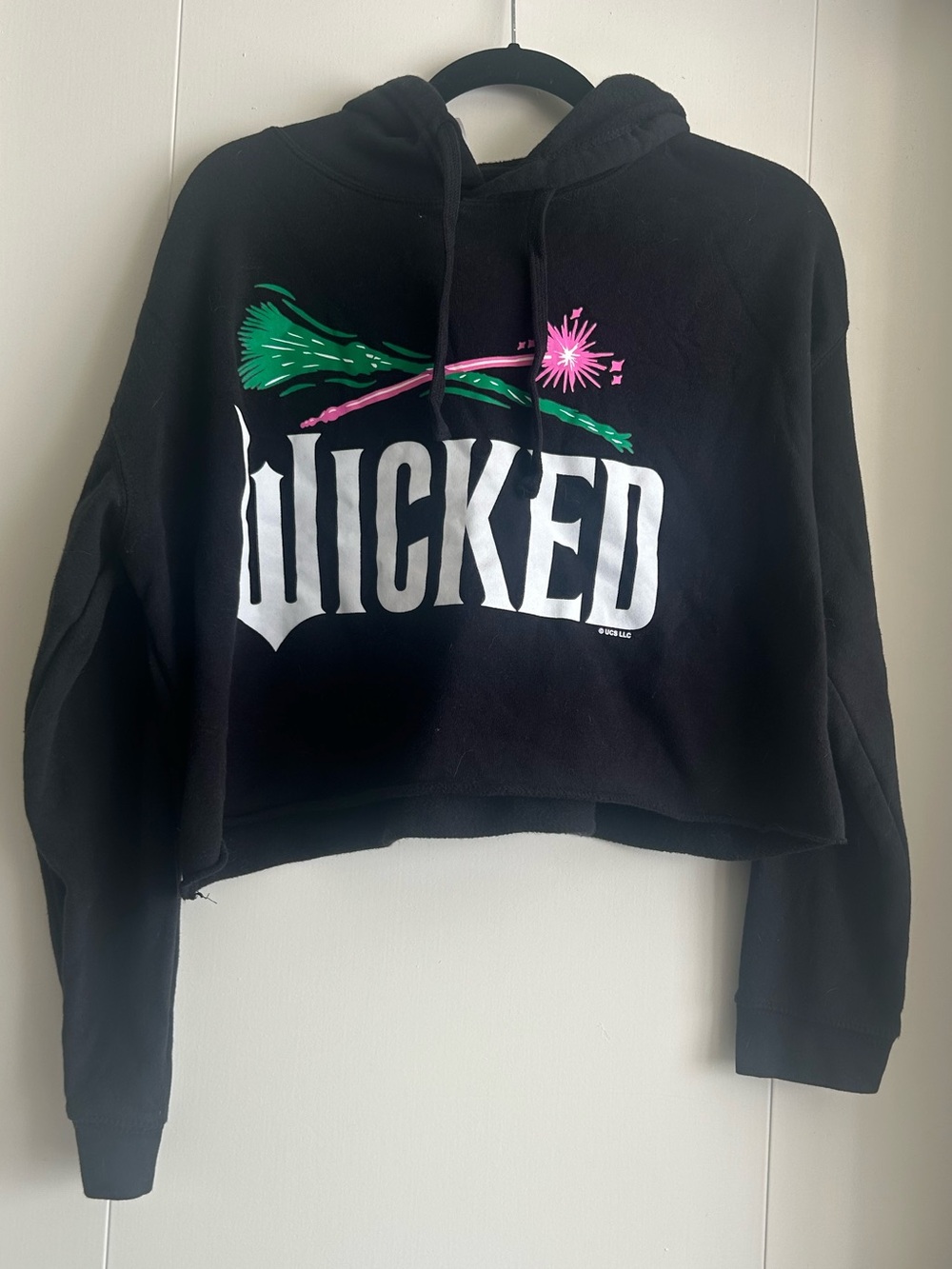 Wicked cropped hoodie